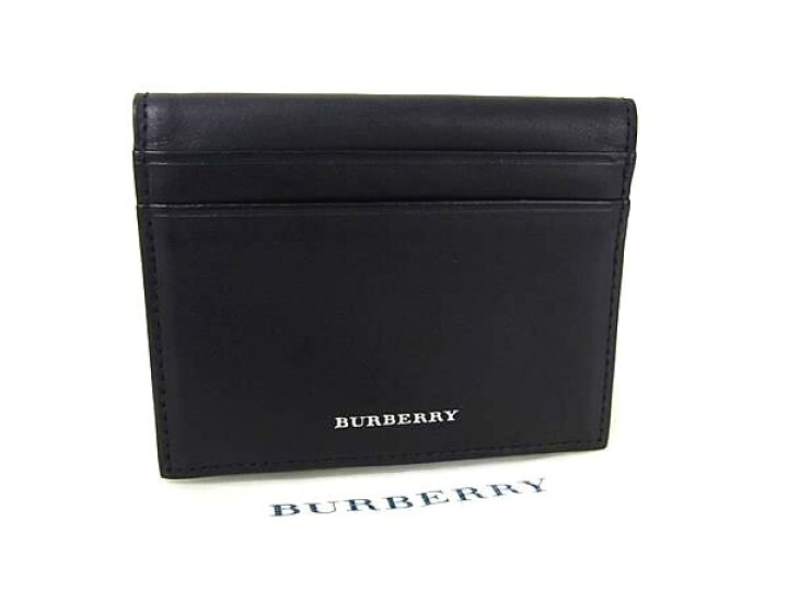 楽天市場】□新品同様□ BURBERRY バーバリー レザー カードケース  