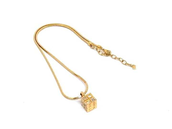 楽天市場】□美品□ NINA RICCI ニナリッチ ラインストーン キューブ 