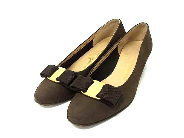 楽天市場】Salvatore Ferragamo フェラガモ ヴァラリボン スエード  