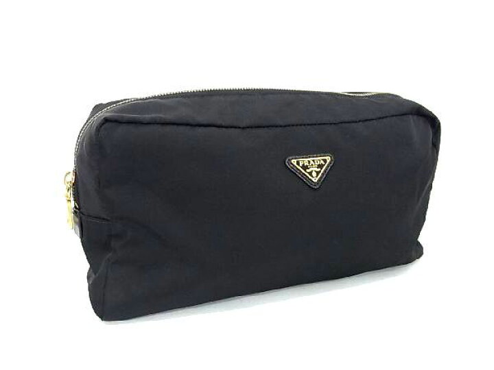 楽天市場】□美品□ PRADA プラダ テスートナイロン 化粧ポーチ メイク  