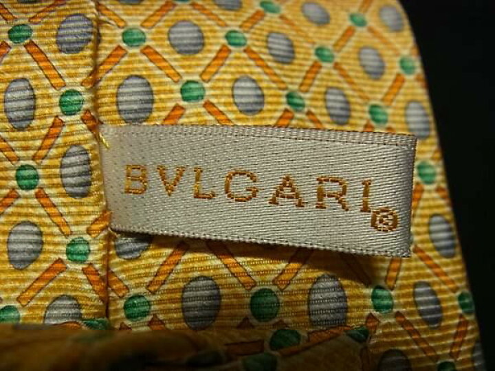 楽天市場】□美品□ BVLGARI ブルガリ シルク100% 総柄 ネクタイ  