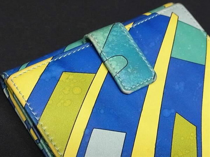 楽天市場】EMILIO PUCCI エミリオプッチ レザー 二つ折り 財布 