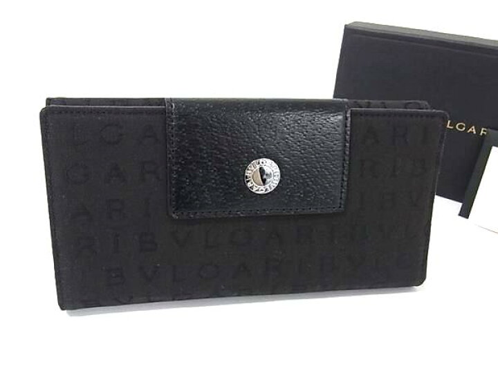 楽天市場】□新品同様□ BVLGARI ブルガリ ロゴマニア キャンバス 