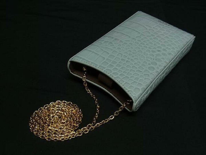 楽天市場】□新品□未使用□ CAFUNE カフネ クロコダイル型押しレザー  