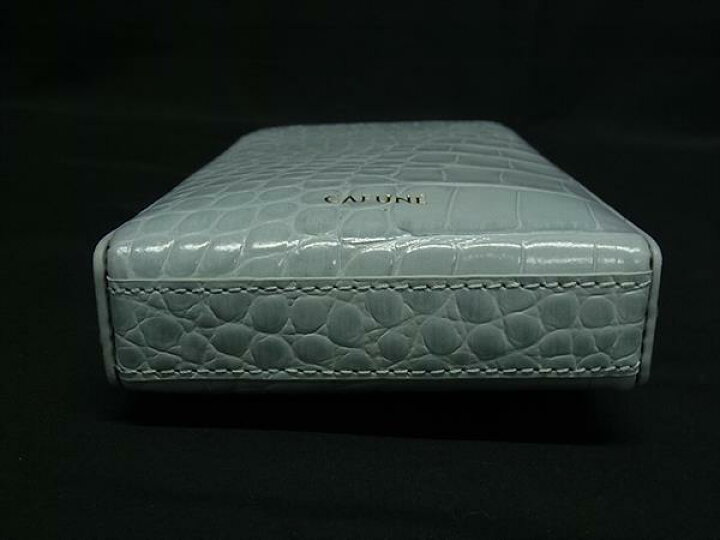 楽天市場】□新品□未使用□ CAFUNE カフネ クロコダイル型押しレザー  
