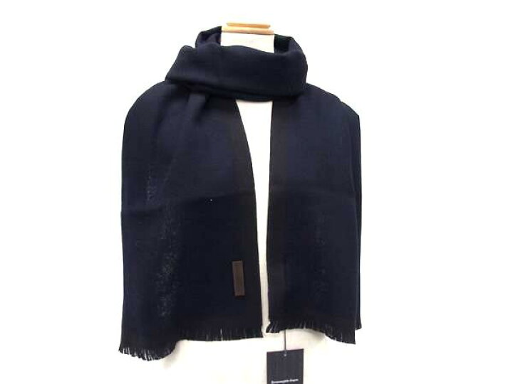 エルメネジルドゼニア Ermenegildo Zegna 美品 ストール マフラー 絹  