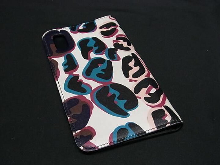 楽天市場】□美品□ FENDI フェンディ レザー 総柄 iPhoneX/XS 対応  