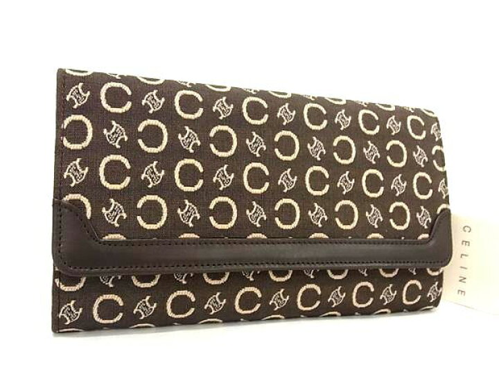 楽天市場】□新品同様□ CELINE セリーヌ Cマカダム キャンバス×レザー  