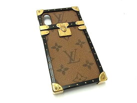 LOUIS VUITTON ルイヴィトン M62619 モノグラムリバース アイトランク iPhone X/Xs対応 アイフォンケース ブラウン系 FL5350