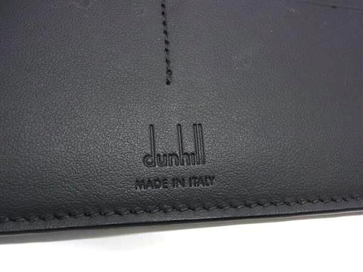 楽天市場】□極美品□ dunhill ダンヒル PVC 総柄 二つ折り 長財布 