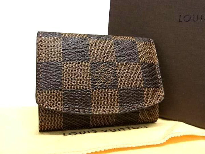 楽天市場】□新品同様□ LOUIS VUITTON ルイヴィトン ダミエ カフス 