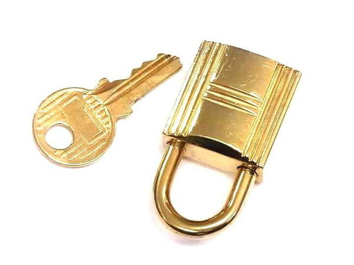 楽天市場】□極美品□ HERMES エルメス カデナ 南京錠 パドロック 120 