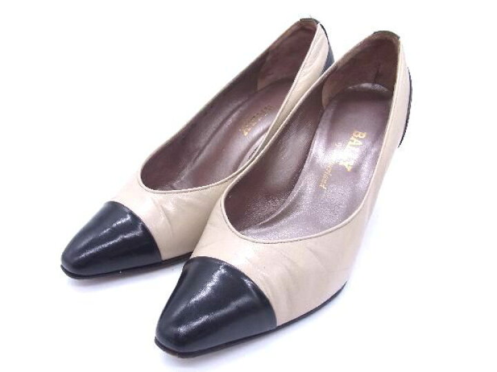 楽天市場】BALLY バリー レザー ヒール パンプス 3 (約23.0cm 