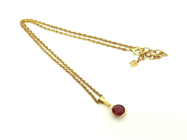 楽天市場】□美品□ NINA RICCI ニナリッチ ビジュー ネックレス 