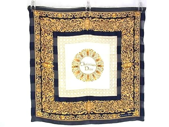 楽天市場】□美品□ ChristianDior クリスチャンディオール シルク100  