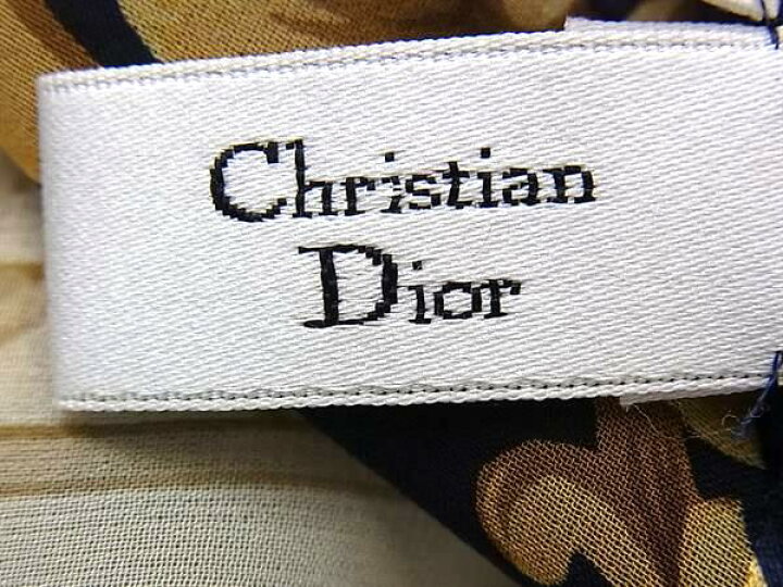 楽天市場】□美品□ ChristianDior クリスチャンディオール シルク100  