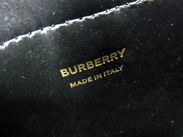 楽天市場】□新品同様□ BURBERRY バーバリー アニー TBロゴ レザー 