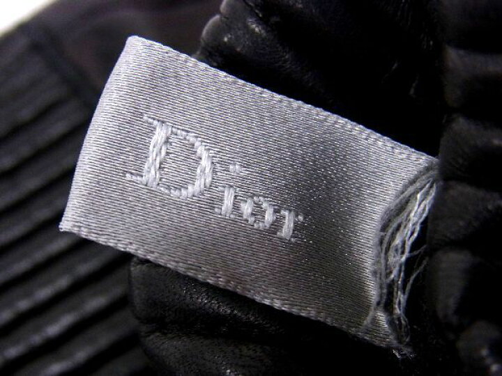 楽天市場】□極美品□ ChristianDior クリスチャンディオール レザー 