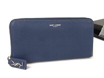 楽天市場】blue サンローラン ブルー 長財布の通販