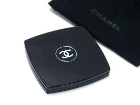 ■美品■ CHANEL シャネル ココマーク ミロワールドゥーブルファセット 拡大鏡 ミラー 鏡 ブラック系×ホワイト系 DG5891