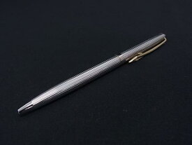 MIKIMOTO ミキモト 本真珠 アコヤ真珠 パール 約4mm ツイスト式 ボールペン 筆記用具 文房具 ステーショナリー シルバー系 DN3266
