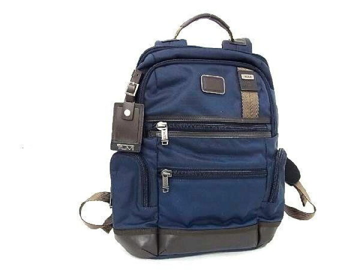 楽天市場】□新品同様□ TUMI トゥミ ナイロンキャンバス×レザー 