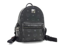 楽天市場】mcm リュック 黒の通販