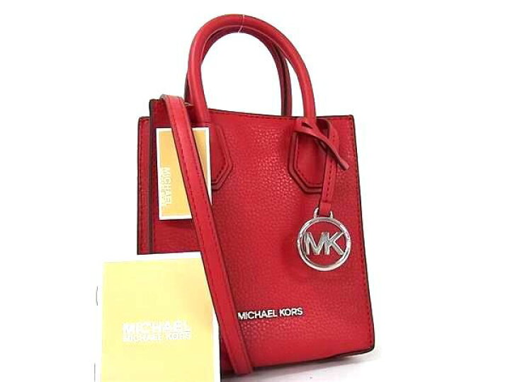 楽天市場】□新品□未使用□ MICHAEL KORS マイケルコース レザー 2WAY 