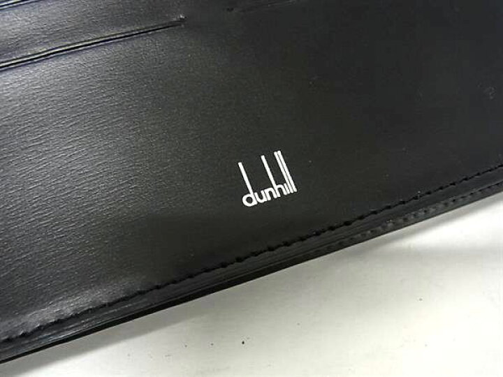 楽天市場】□極美品□ dunhill ダンヒル レザー 二つ折り 長財布  
