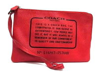 楽天市場】COACH ポーチ（カラーレッド）（バッグ｜バッグ・小物 