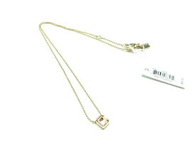 ■美品■ COACH コーチ ネックレス ペンダント アクセサリー レディース ゴールド系 DL0250