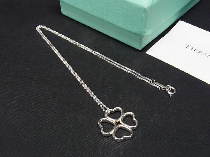 楽天市場】□極美品□ TIFFANY＆Co ティファニー SV925 四つ葉の 