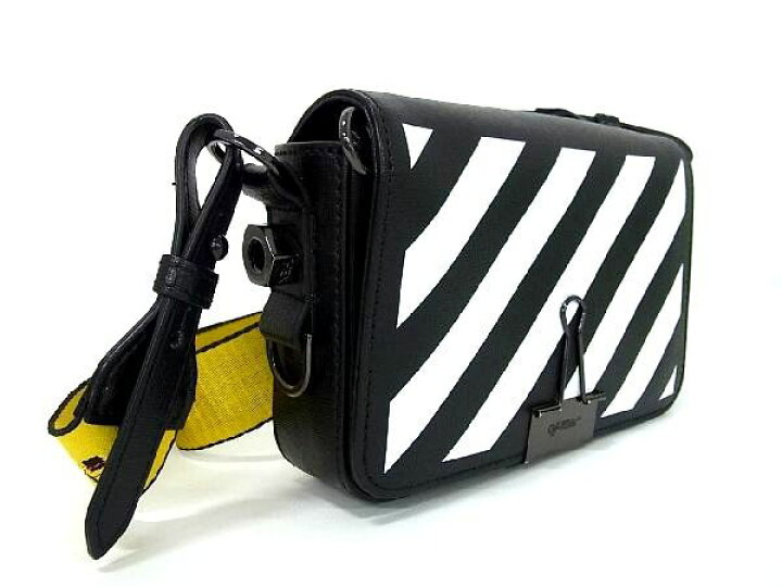 楽天市場】□新品同様□ Off-White オフホワイト レザー クロスボディ  