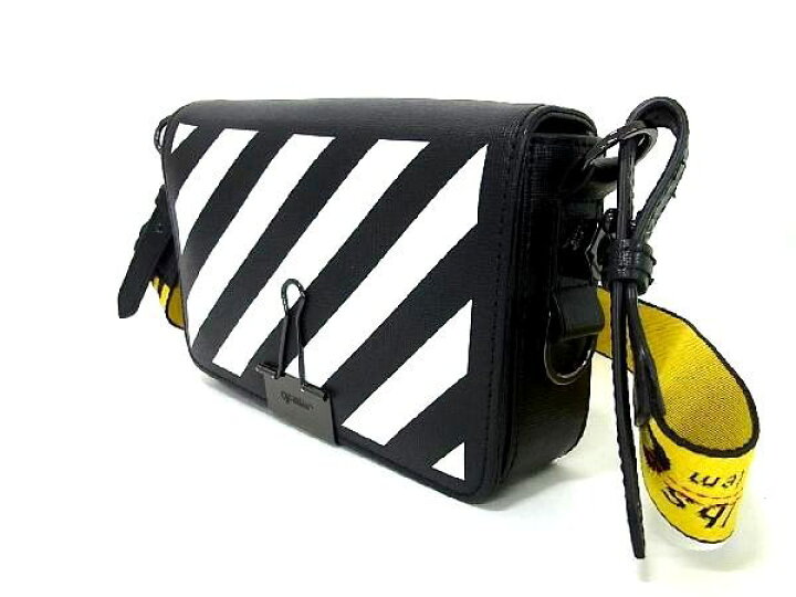 楽天市場】□新品同様□ Off-White オフホワイト レザー クロスボディ 