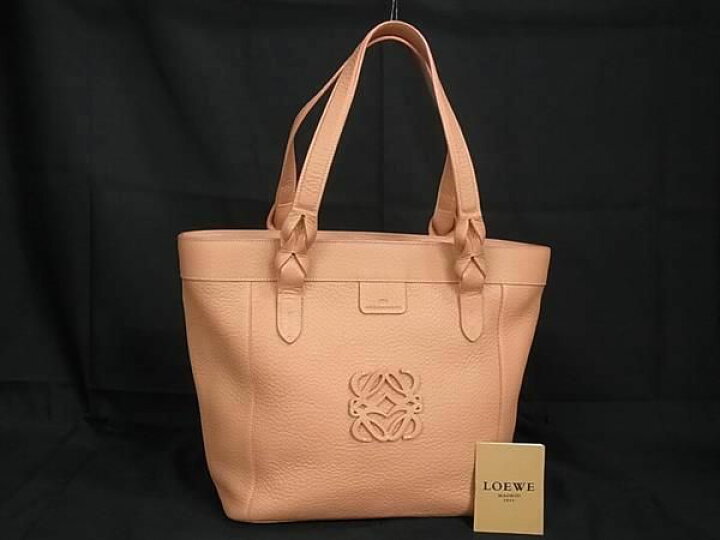 楽天市場】□新品同様□ LOEWE ロエベ アナグラム フスタ レザー  