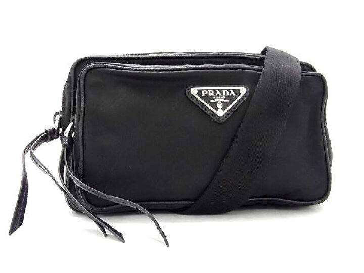 楽天市場】□新品同様□ PRADA プラダ テスートナイロン×サフィアーノ 