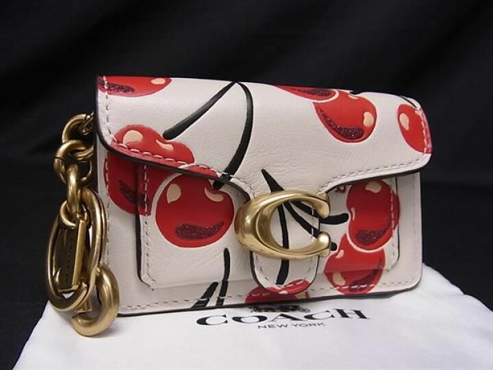 楽天市場】□新品□未使用□ COACH コーチ CA334 レザー チェリー 