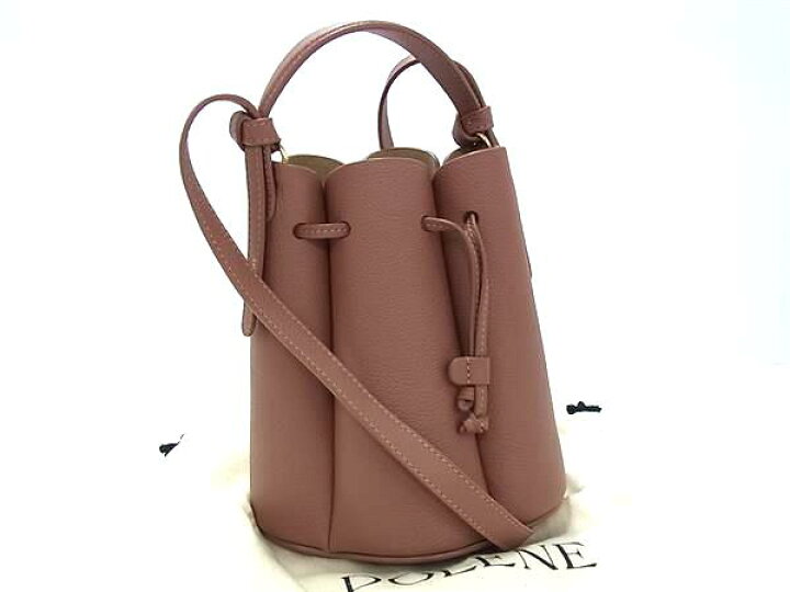 楽天市場】□新品同様□ POLENE ポレーヌ カヌレバッグ レザー 2WAY 