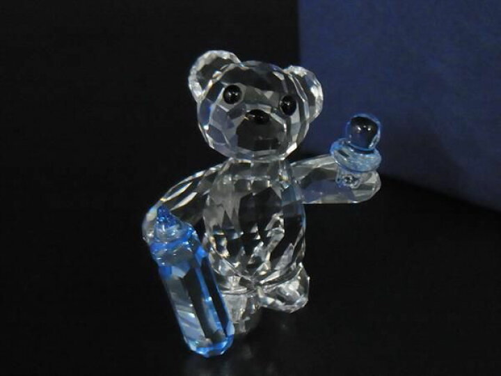楽天市場】□極美品□ SWAROVSKI スワロフスキー クリスタル ベア くま  