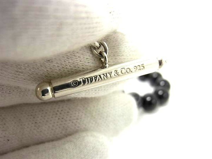 楽天市場】□希少□極美品□ TIFFANY＆Co ティファニー オニキス SV925 