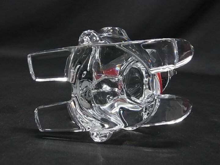 楽天市場】□新品同様□ Baccarat バカラ クリスタルガラス スノーマン 