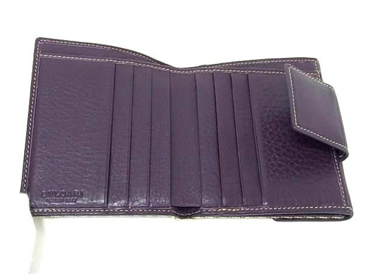 楽天市場】□極美品□ BVLGARI ブルガリ ロゴマニア レザー×ジャガード  