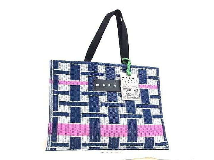 楽天市場】□新品□未使用□ MARNI マルニ フラワーカフェ PVC タタミ  