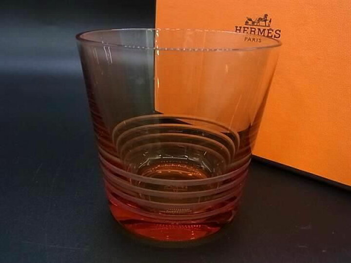 楽天市場】□美品□ HERMES エルメス アトラージュ グラス タンブラー 
