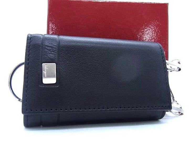 楽天市場】□新品□未使用□ Salvatore Ferragamo フェラガモ レザー 