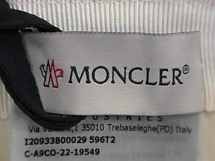 楽天市場】□新品同様□ MONCLER モンクレール ナイロン100％ ベース  