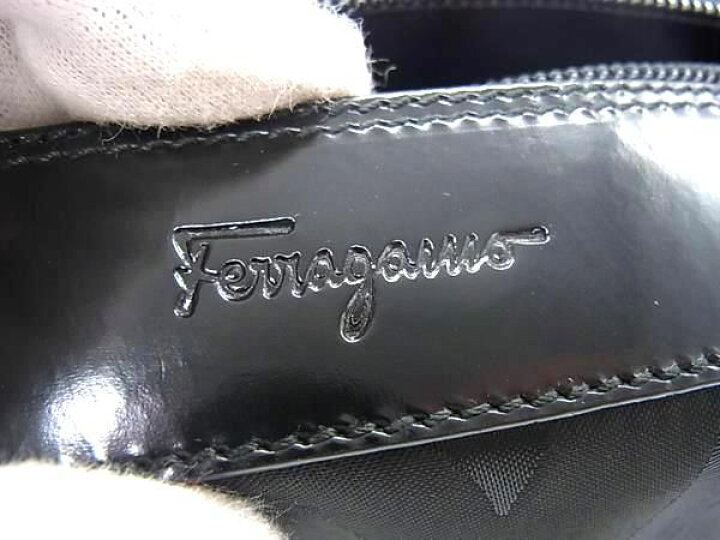 楽天市場】□新品同様□ Salvatore Ferragamo フェラガモ ナイロン  