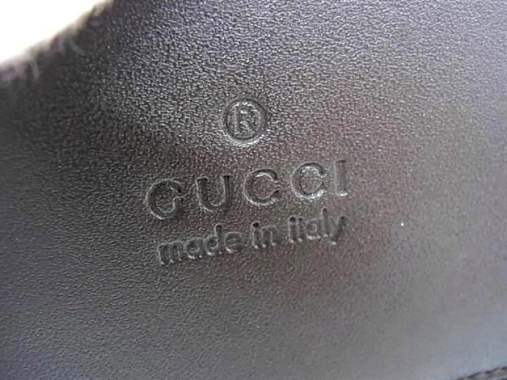 楽天市場】□新品同様□ GUCCI グッチ 034 3731 1034 レザー 二つ折り  