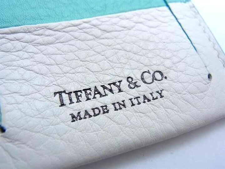 楽天市場】□新品□未使用□ TIFFANY＆Co ティファニー レザー 