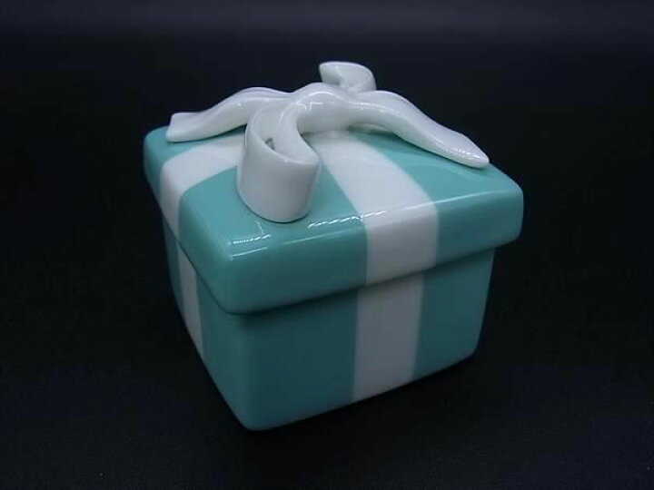 楽天市場】□新品同様□ TIFFANY＆Co ティファニー ミニブルーボウ 